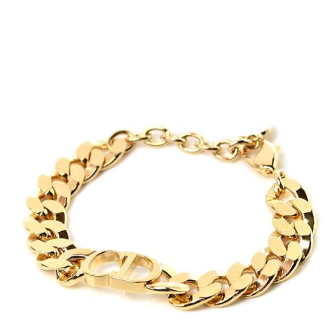 christian Dior gold bracelet